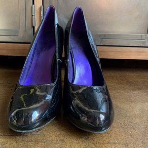 Black Patent Leather Pumps